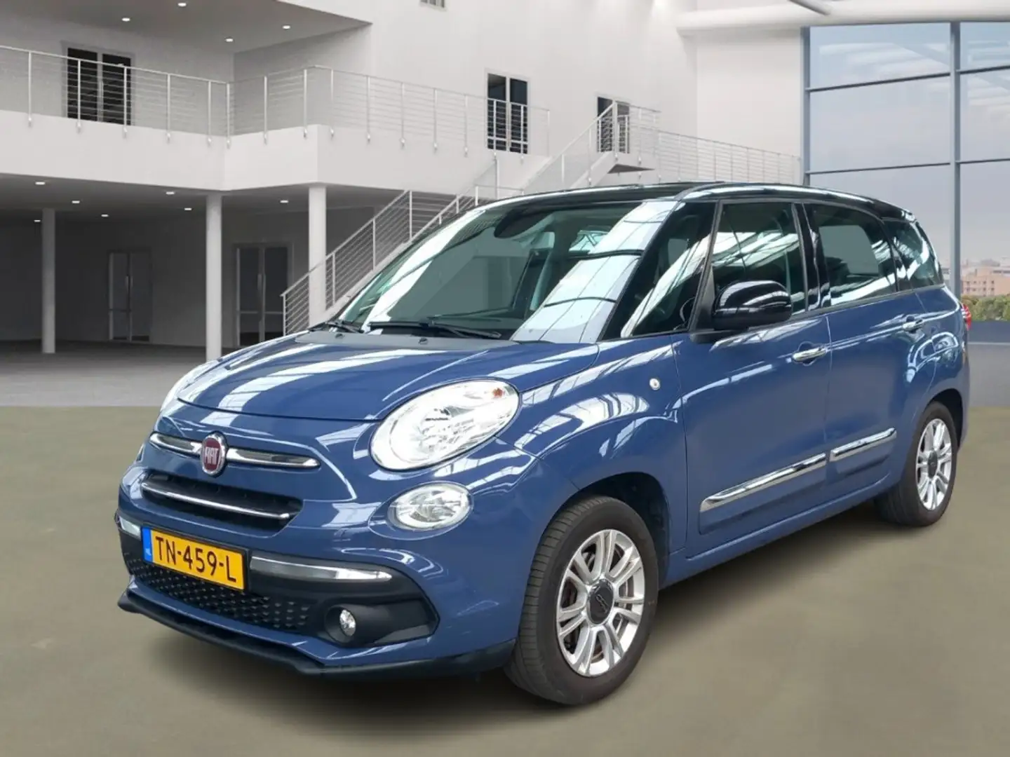 Fiat 500L Wagon 0.9 TwinAir Lounge 7p/VELGEN/NAVIGATIE Modrá - 1