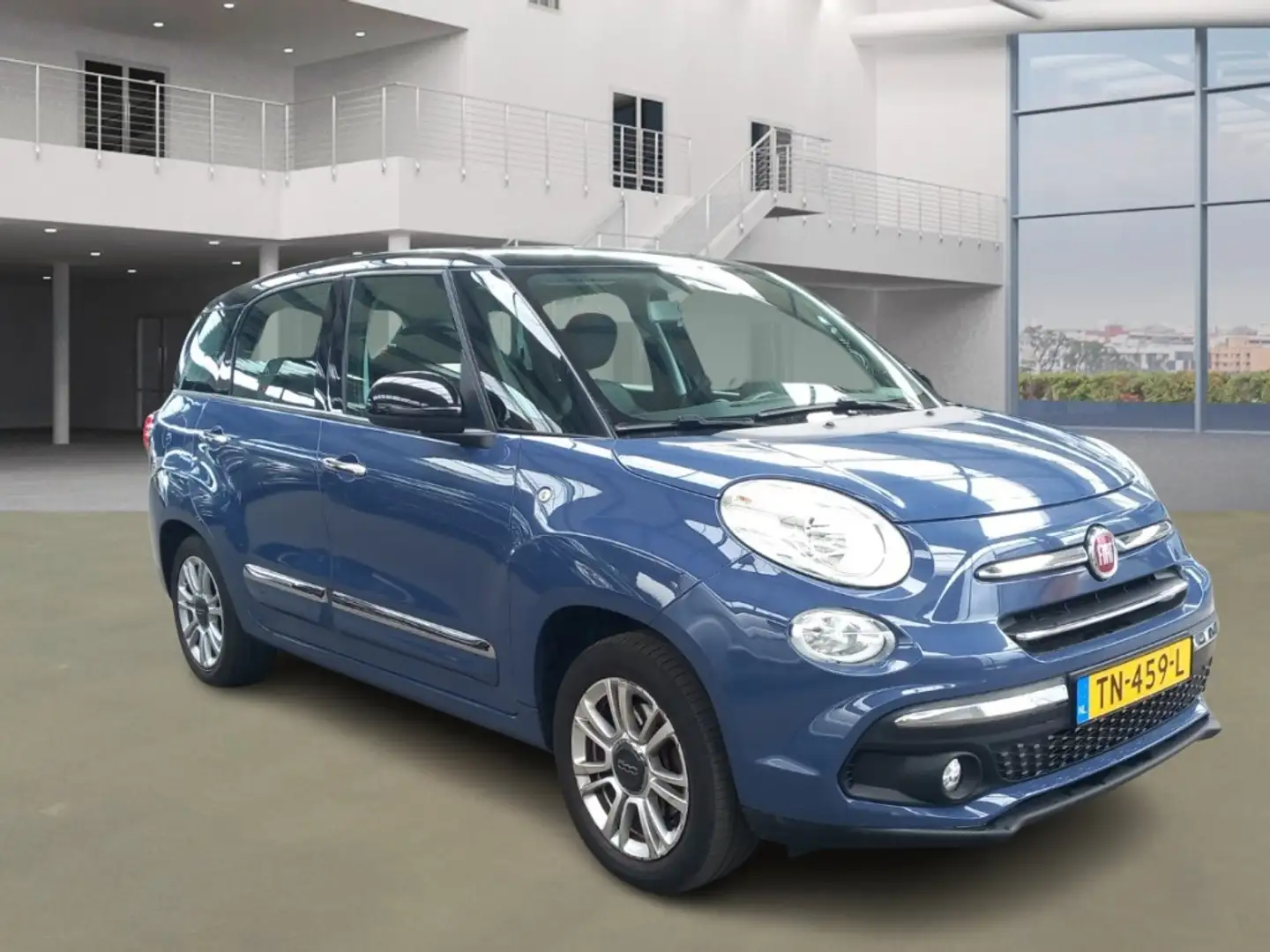 Fiat 500L Wagon 0.9 TwinAir Lounge 7p/VELGEN/NAVIGATIE Modrá - 2