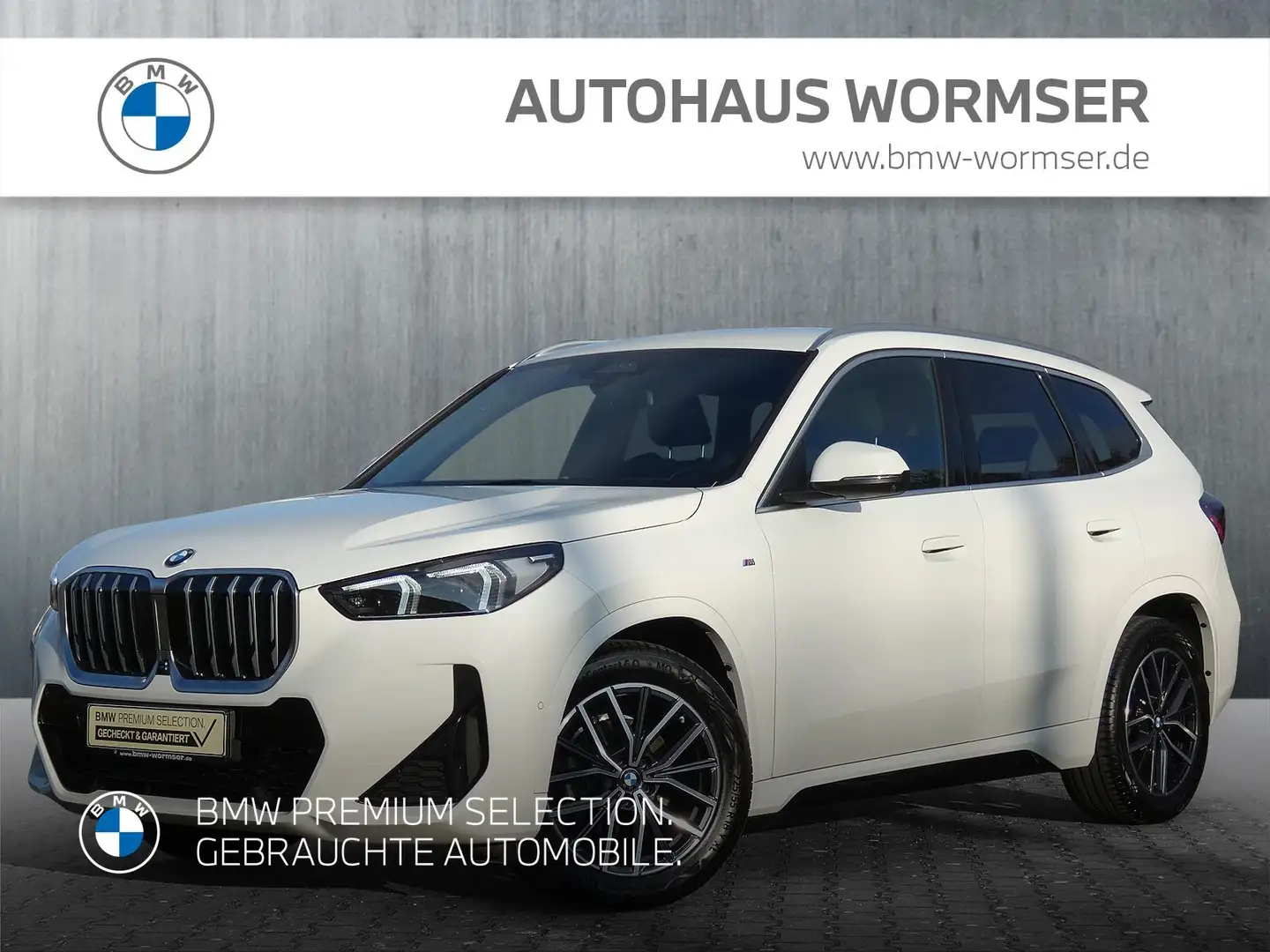 BMW X1 xDrive20d M Sportpaket Head-Up DAB LED AHK Weiß - 1