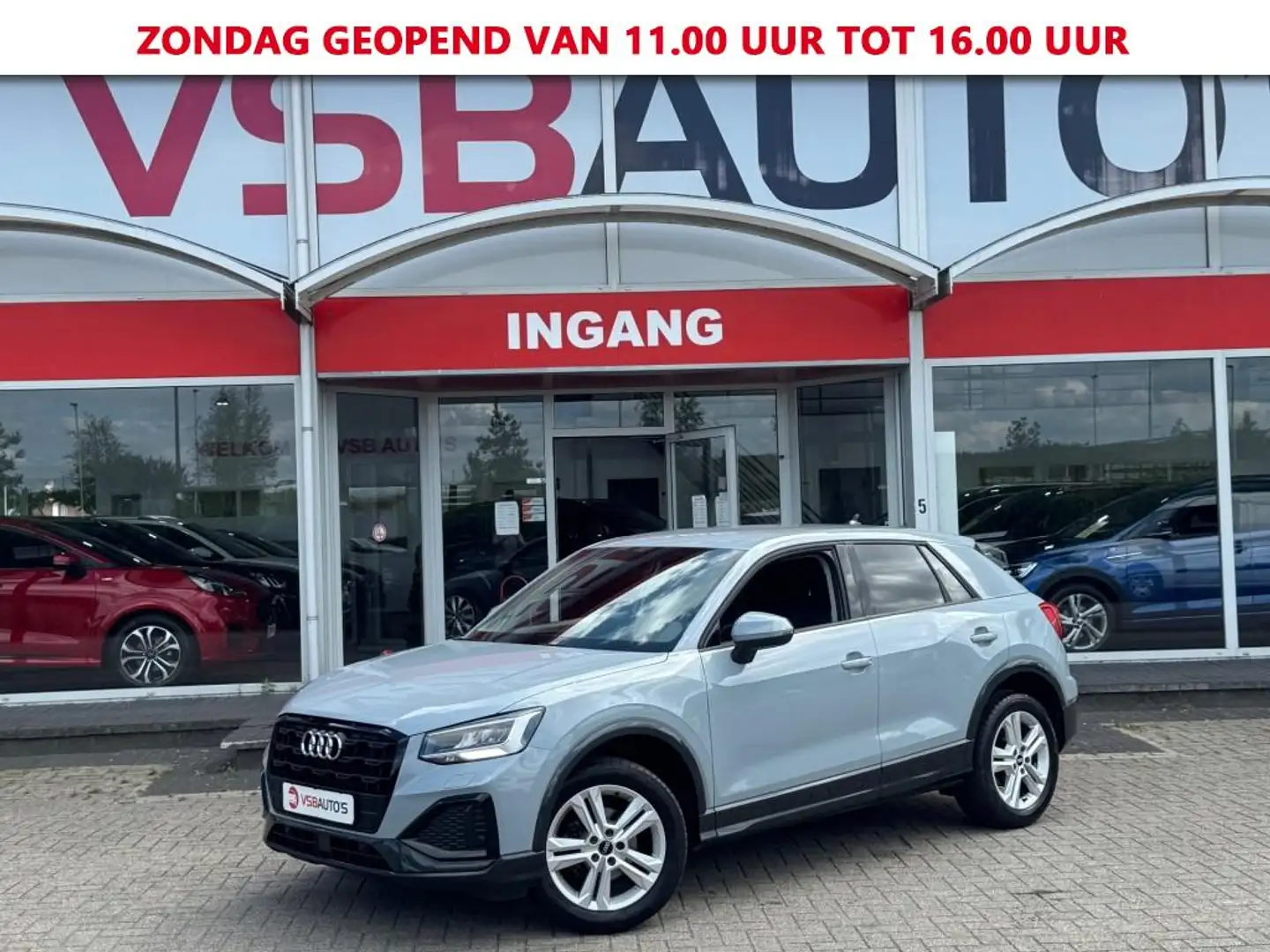 Audi Q2 35 [1.5] TFSI AUT. 150PK SPORT-LINE LED CARPLAY TR Grijs - 1