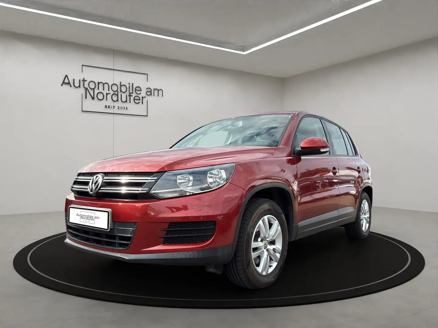 Volkswagen Tiguan 1.4 TSI-Kolben Steuerkette gewechselt-Scheckheft Rot - 1