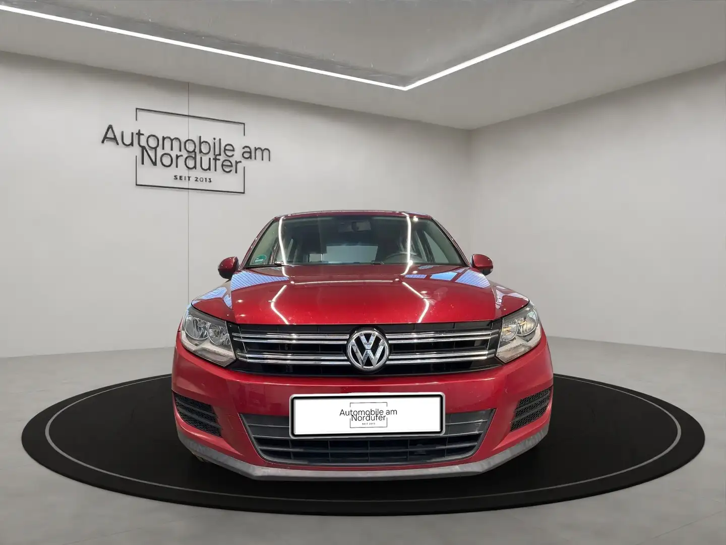 Volkswagen Tiguan 1.4 TSI-Kolben Steuerkette gewechselt-Scheckheft Rot - 2