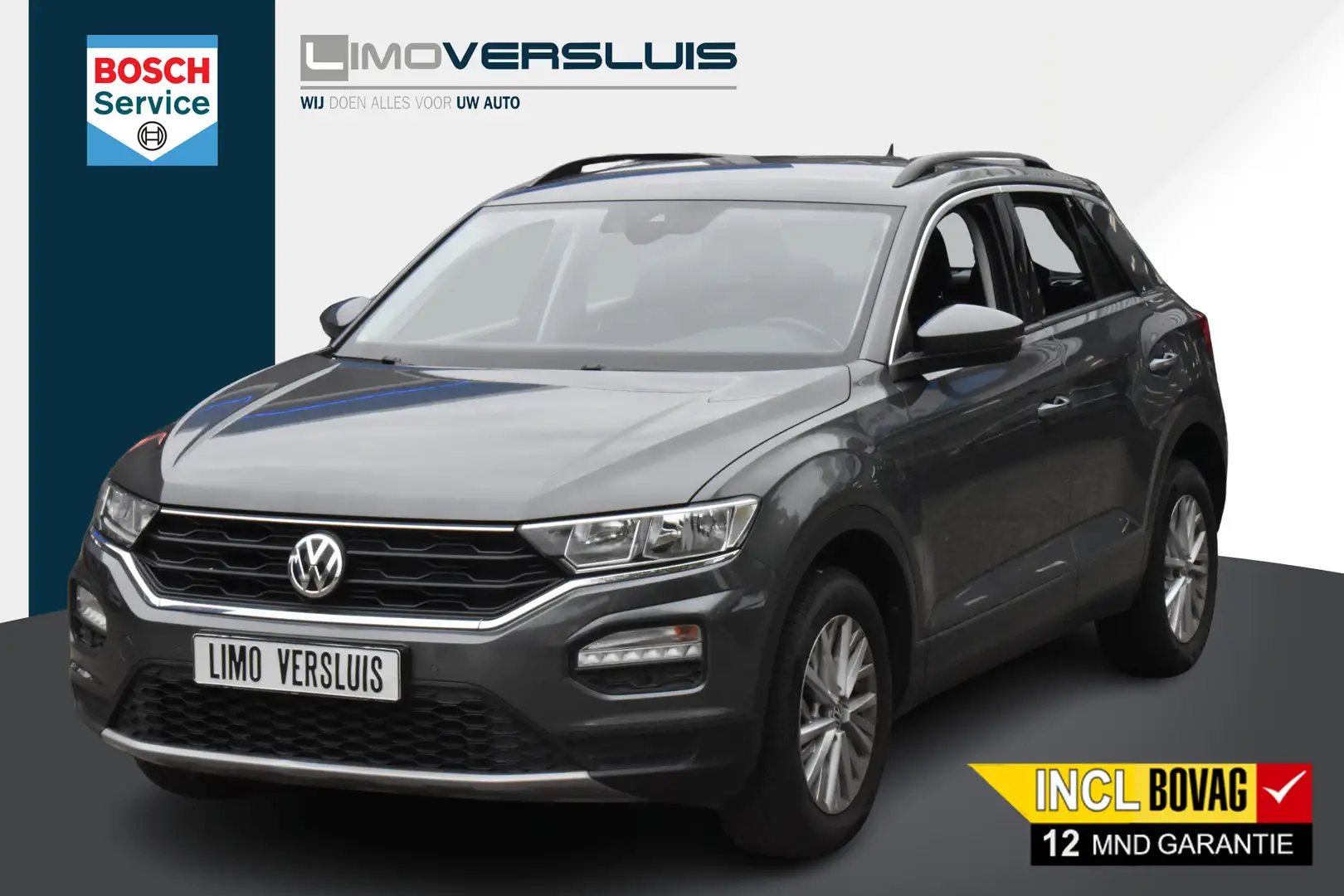 Volkswagen T-Roc 1.0 TSI Style Navigatie | Carplay | Adaptieve Crui Grijs - 1