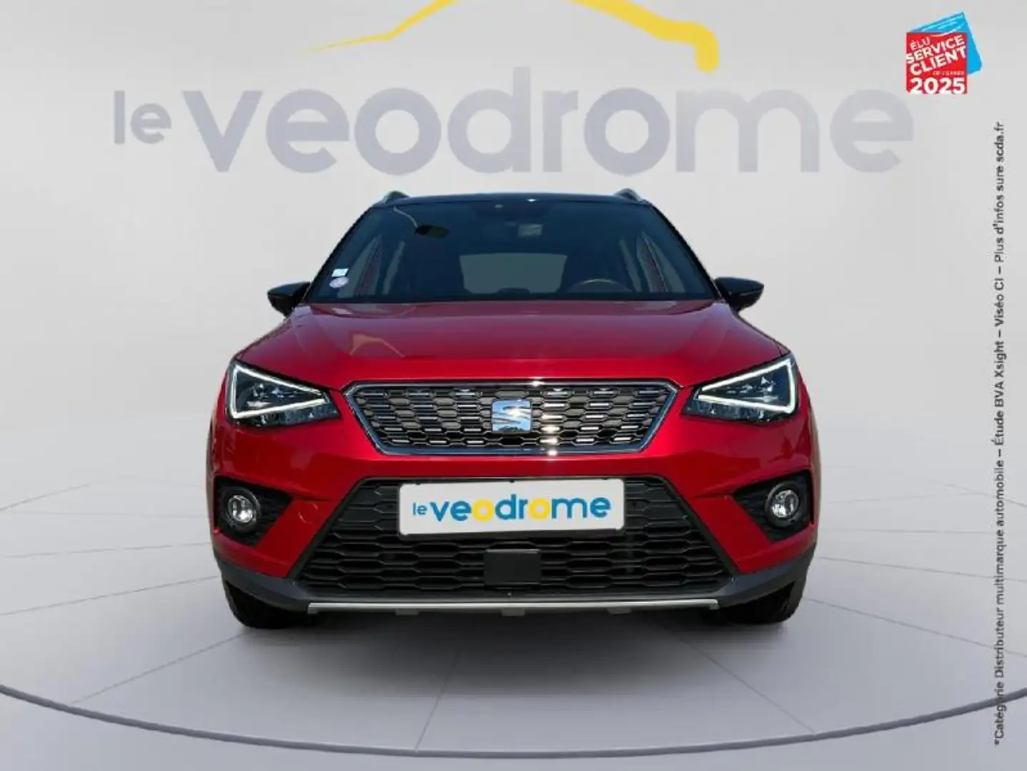 SEAT Arona 1.0 EcoTSI 115ch Start/Stop Xcellence Euro6d-T Cam Rouge - 2