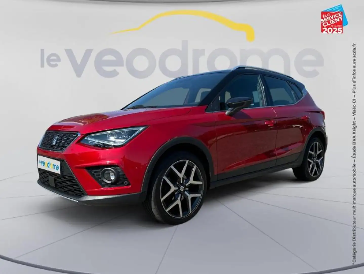 SEAT Arona 1.0 EcoTSI 115ch Start/Stop Xcellence Euro6d-T Cam Rouge - 1