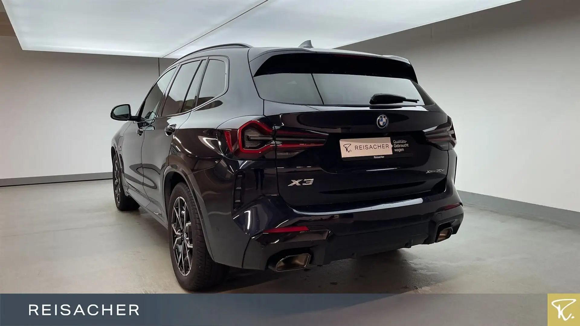 BMW X3 xDrive 30e M-Sport,AHK,el.Sitz+Mem,HUD,LCProf Schwarz - 2