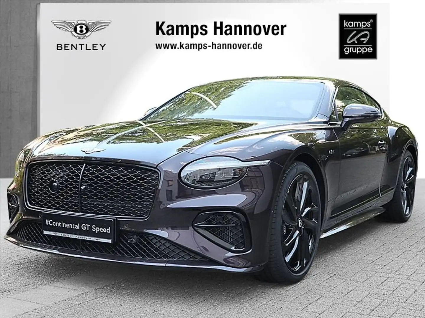 Bentley Continental GT Speed *MY25* V8 HYBRID* NEW Paars - 1