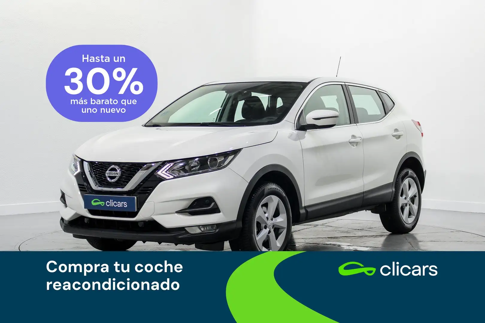 Nissan Qashqai 1.5dCi Acenta 4x2 85kW Blanco - 1