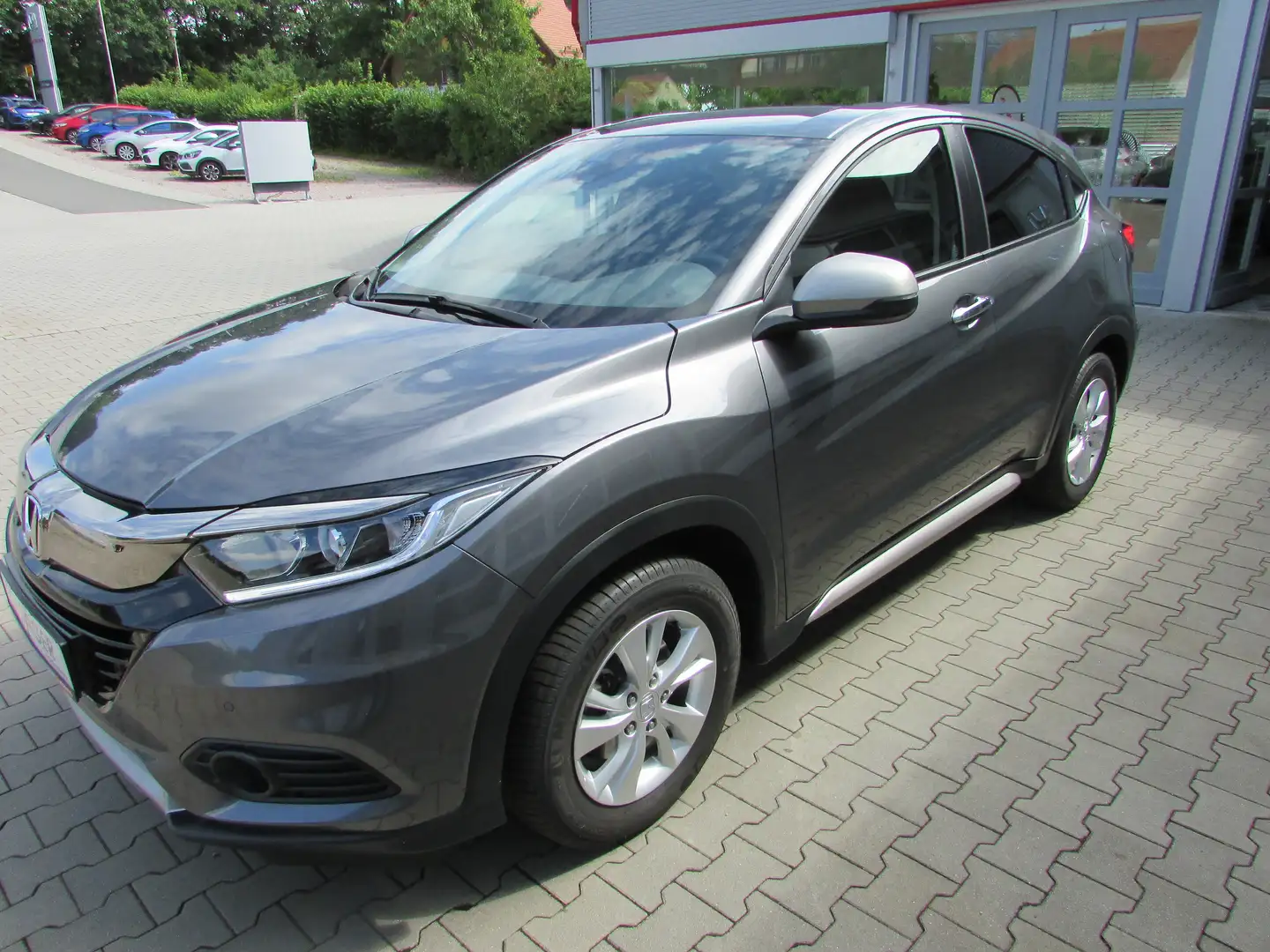 Honda HR-V Elegance, NAVI, Kamera, DAB, USB, AHK, HDMI, EPS Grau - 2