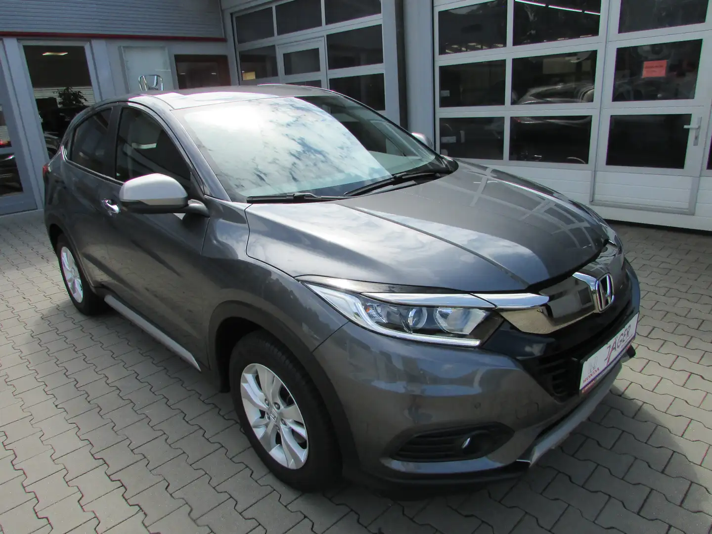 Honda HR-V Elegance, NAVI, Kamera, DAB, USB, AHK, HDMI, EPS Grau - 1