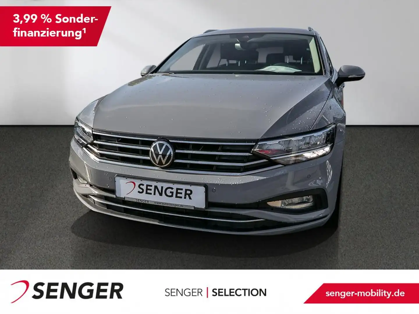 Volkswagen Passat Variant 2.0 TDI Business Navi Standhzg Gris - 1