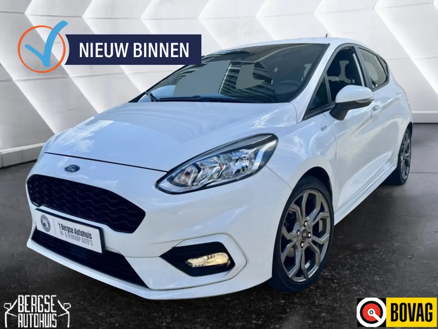 Ford Fiesta 1.0 EcoB. ST-Line Cruise Lane Navi Nap Wit - 1