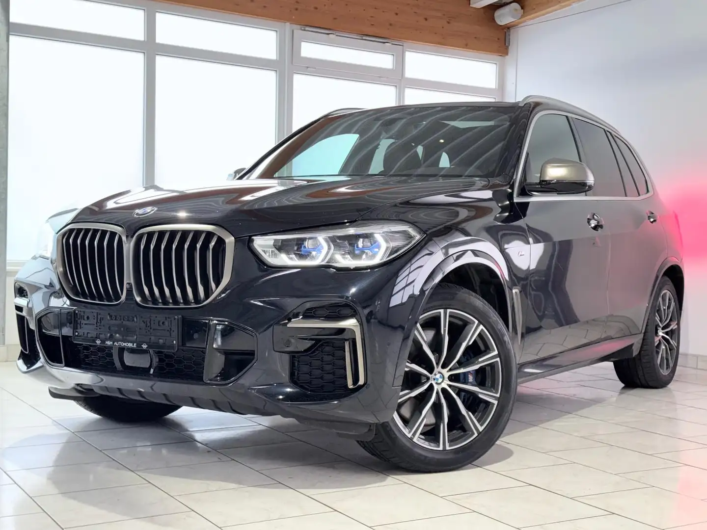 BMW X5 M50i M Sport-Laser/ACC/Pano/AHK/H-K/360/Apple Schwarz - 2