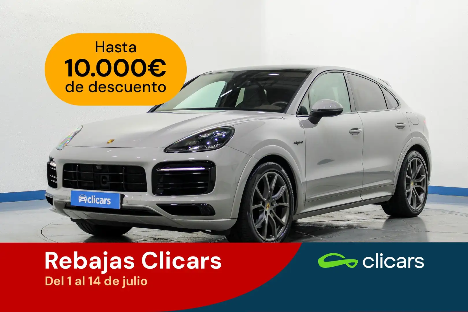 Porsche Cayenne E-Hybrid Coupé Aut. Grey - 1