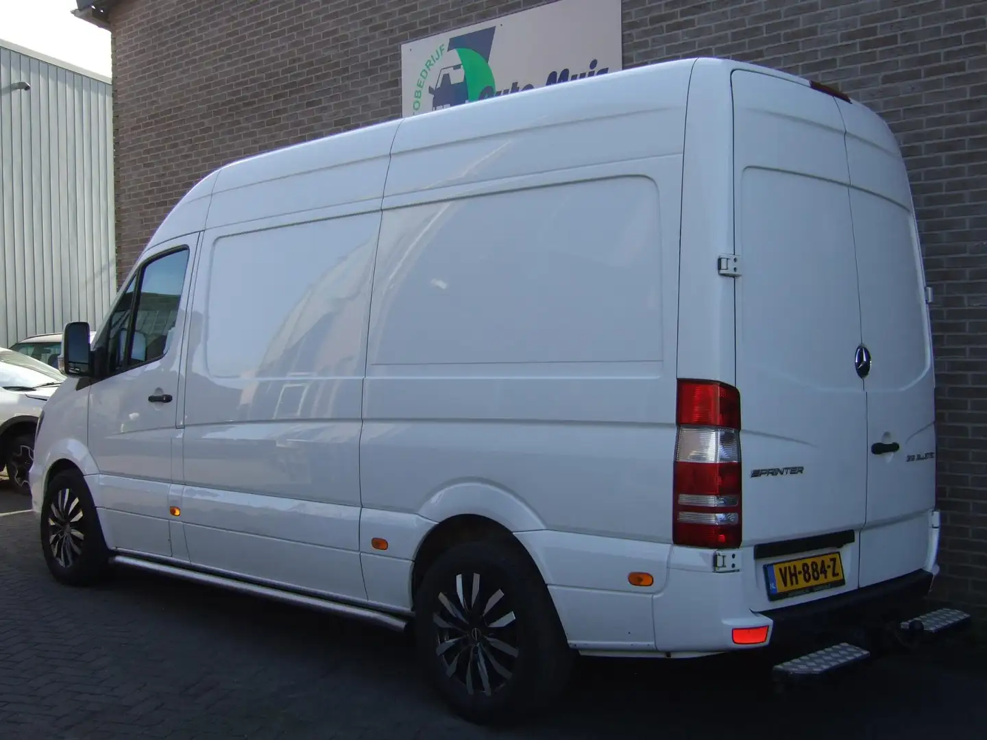 Mercedes-Benz Sprinter 519 3.0 BlueTEC 432 L2 H2 Trekhaak 3500 side bars Wit - 2