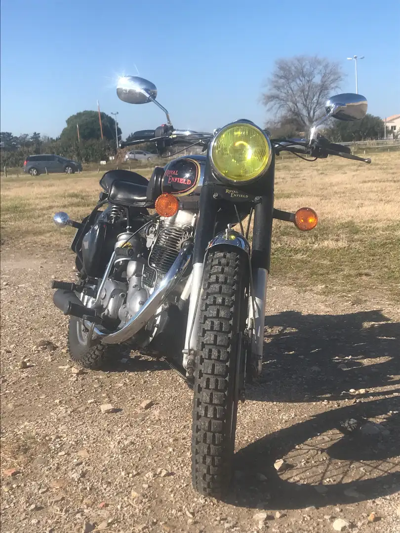 Royal Enfield Bullet 500 DELUXE Negro - 2