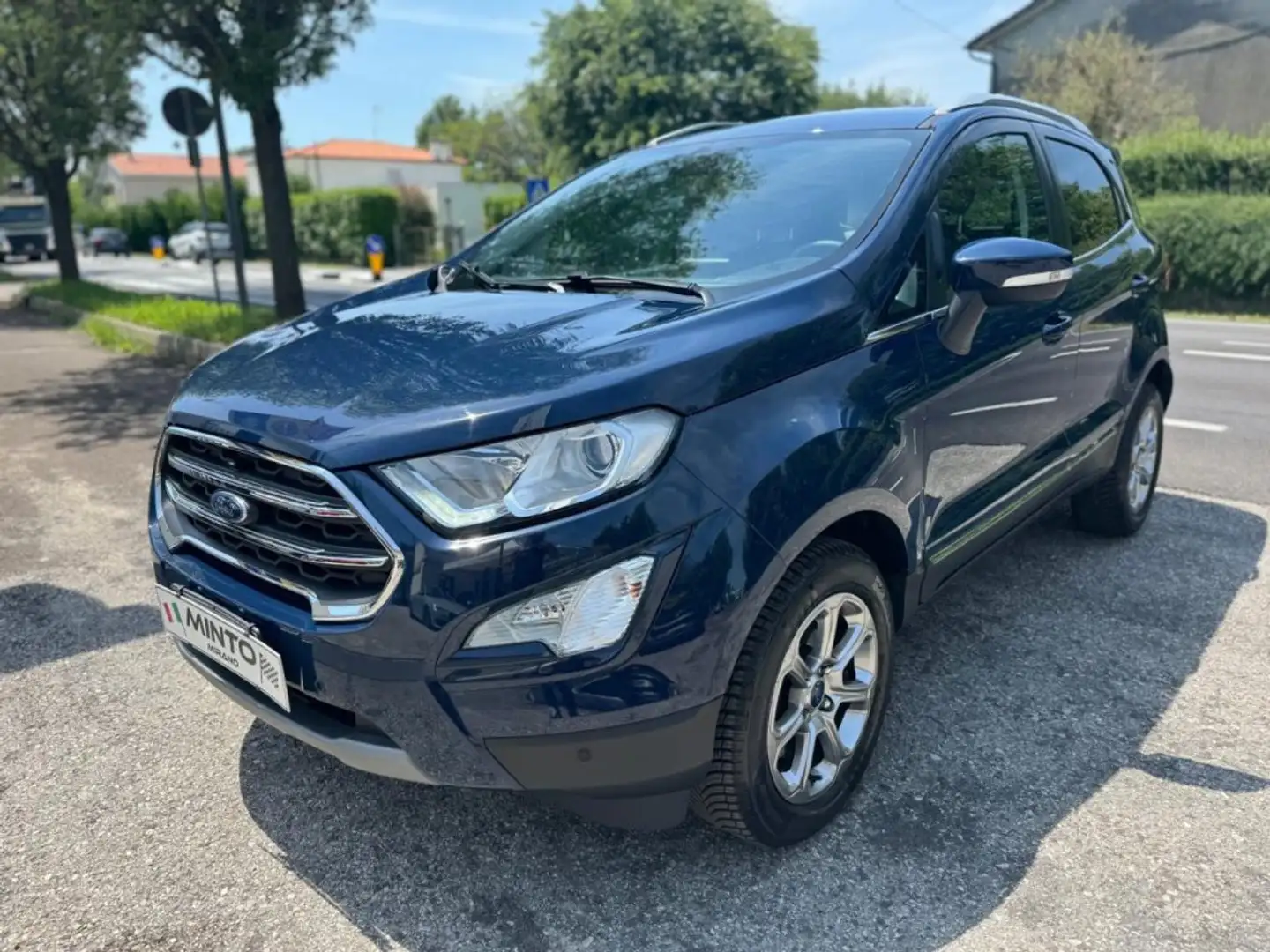 Ford EcoSport 1.0 EcoBoost 125 CV Start&Stop Titanium Blauw - 1