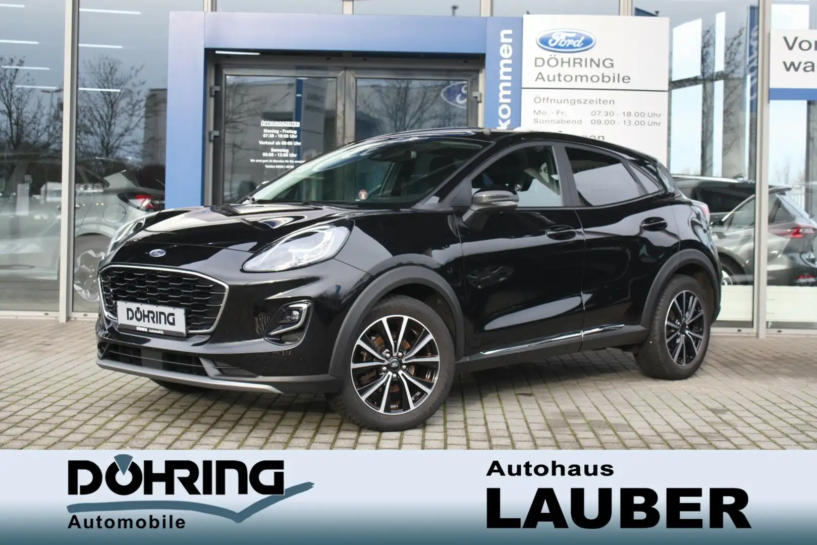 Ford Puma Puma mHEV 125PS Titanium LED Winter Pak.  Navi/BC Zwart - 1