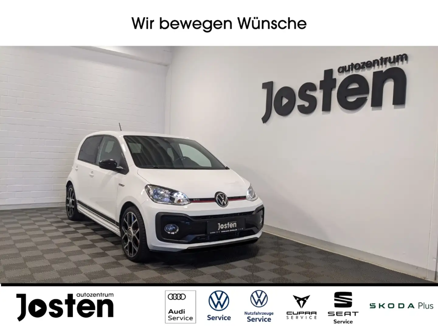 Volkswagen up! GTI 1.0 TSI DAB+ Klima GRA KAM SHZ Weiß - 1