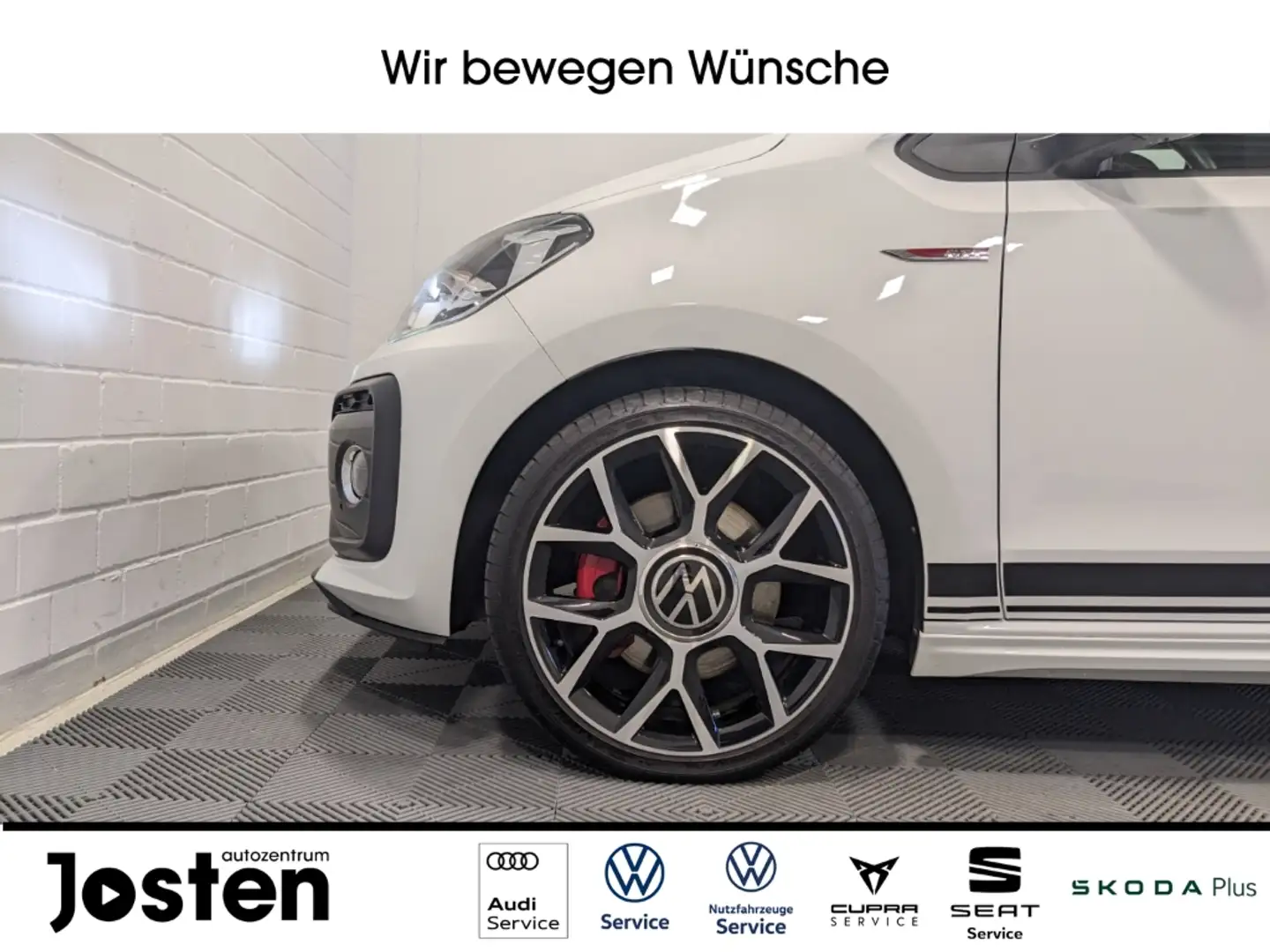 Volkswagen up! GTI 1.0 TSI DAB+ Klima GRA KAM SHZ Weiß - 2