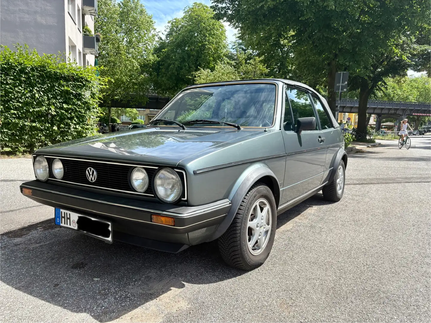 Volkswagen Golf Cabriolet Golf Cabrio (GL) Gris - 2
