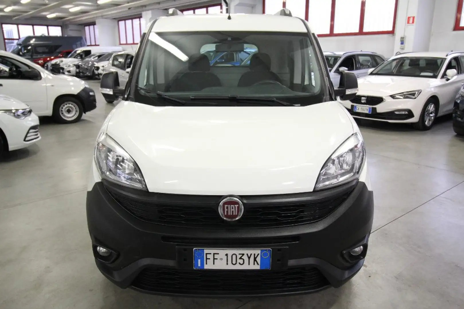 Fiat Doblo Doblò 1.4 T-Jet Natural Power PC-TN Cargo Lamiera Bílá - 1