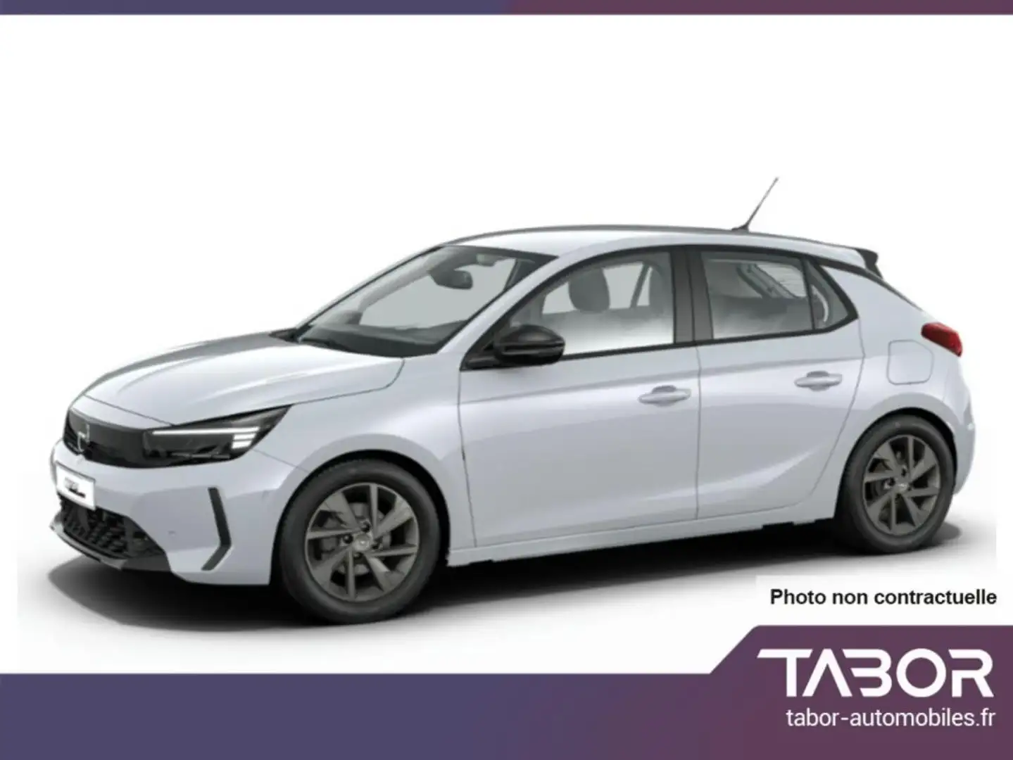 Opel Corsa 1.2 Turbo 100 parking avant 16p Cam Blanc - 2