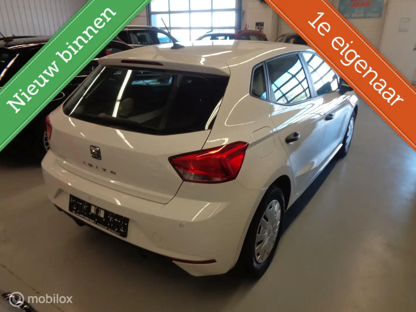 SEAT Ibiza 1.0 MPI Reference/Airco/Cruise controle/PDC/Carpla Blanc - 2