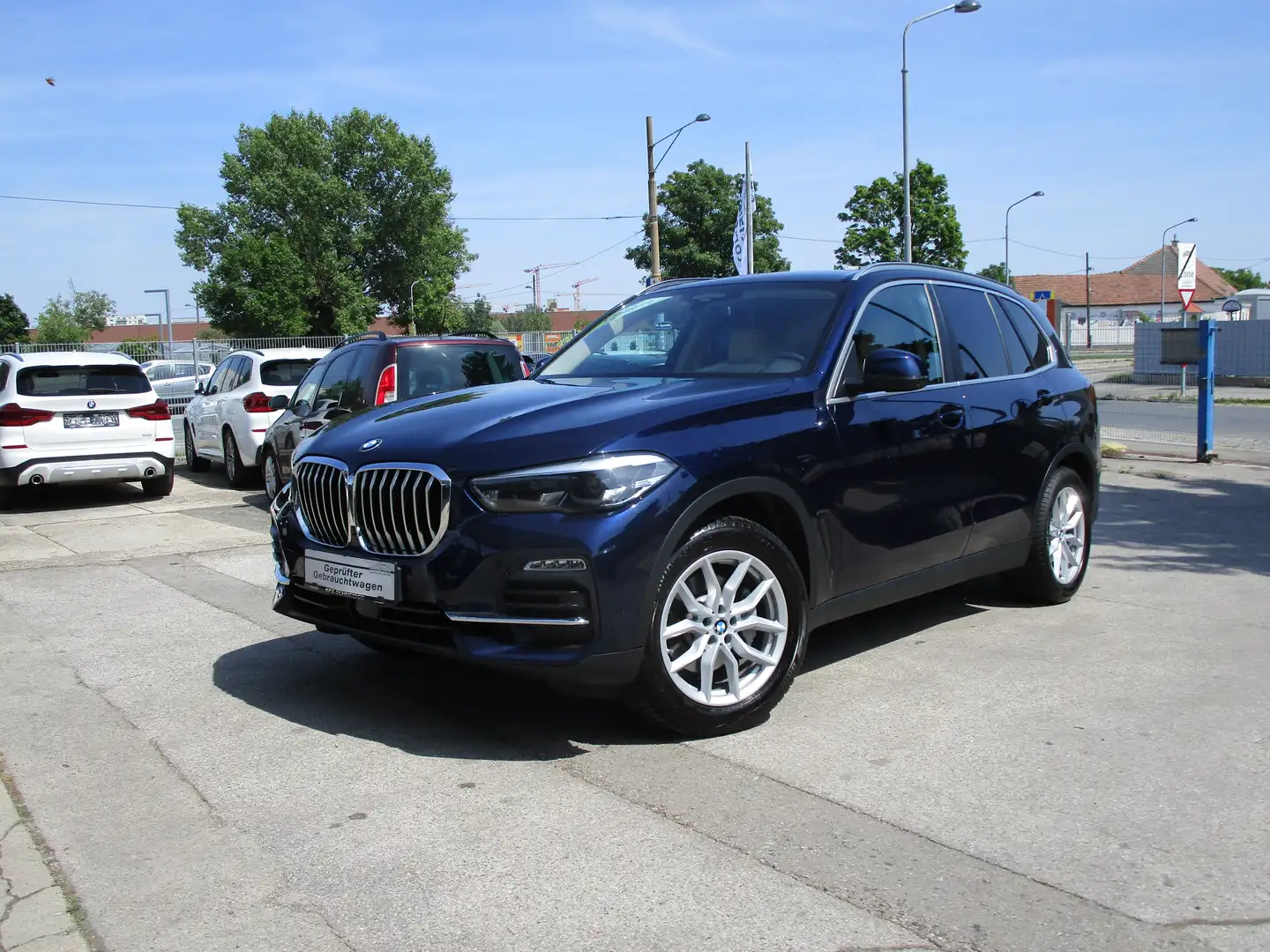 BMW X5 xDrive30d Aut. Individual Bleu - 2
