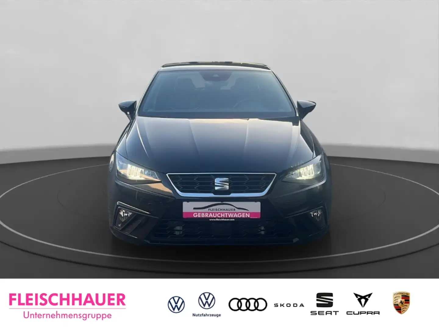SEAT Ibiza FR 1.0 TSI 85 kW (115 PS) 6-Gang SH Einparkhilfe v Schwarz - 2