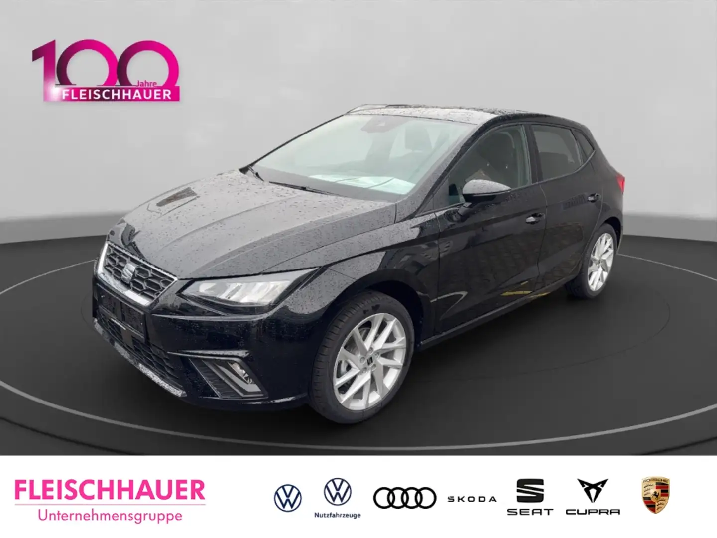 SEAT Ibiza FR 1.0 TSI 85 kW (115 PS) 6-Gang SH Einparkhilfe v Schwarz - 1