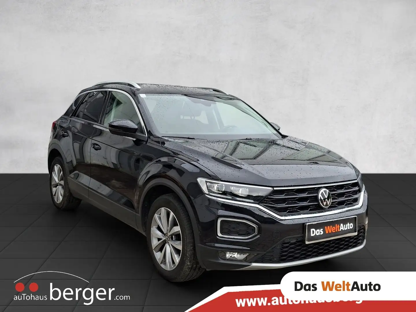 Volkswagen T-Roc Design TSI Schwarz - 1