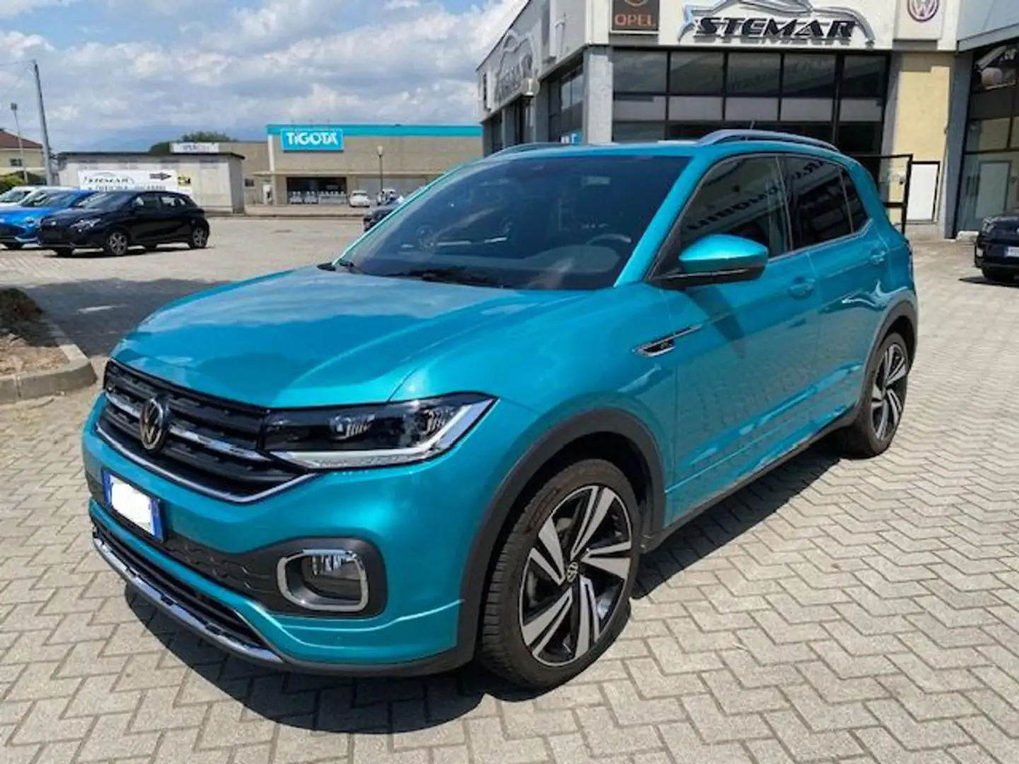 Volkswagen T-Cross 1.0 TSI 115 CV DSG Advanced R Line Stupendo! Blu/Azzurro - 1