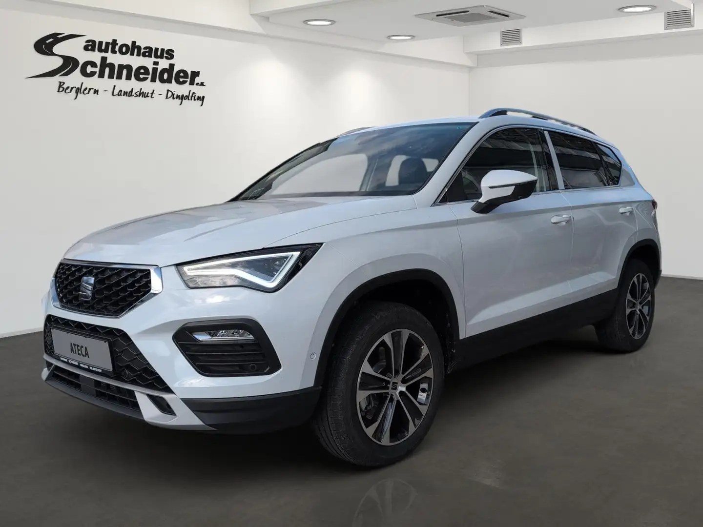 SEAT Ateca 2.0 TDI 7DSG Road Edition AHK/PANO/LED/PARK-ASSIST Weiß - 1