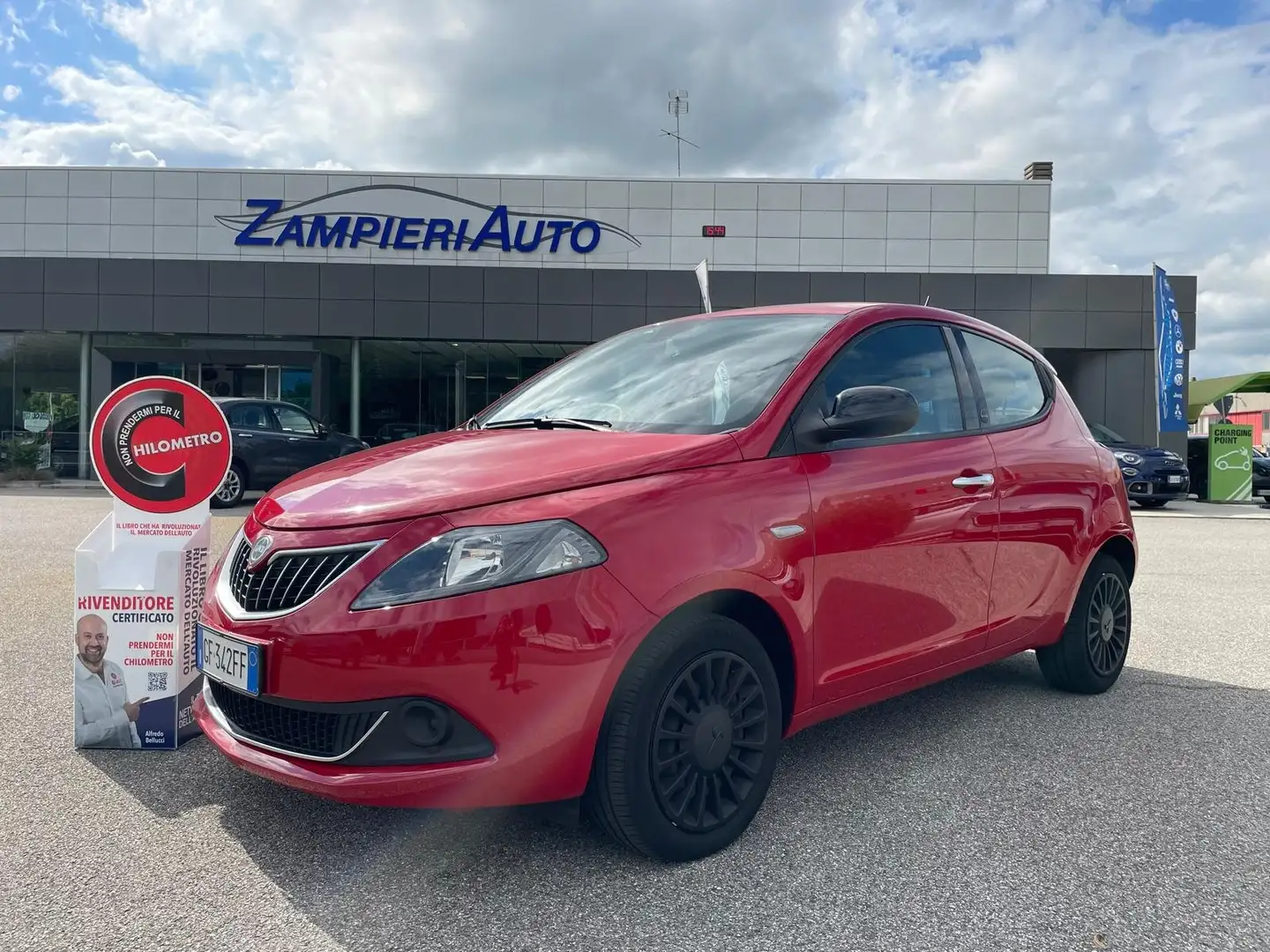 Lancia Ypsilon Ypsilon III MY22 1.0 firefly hybrid Silver 5 Posti Rosso - 1