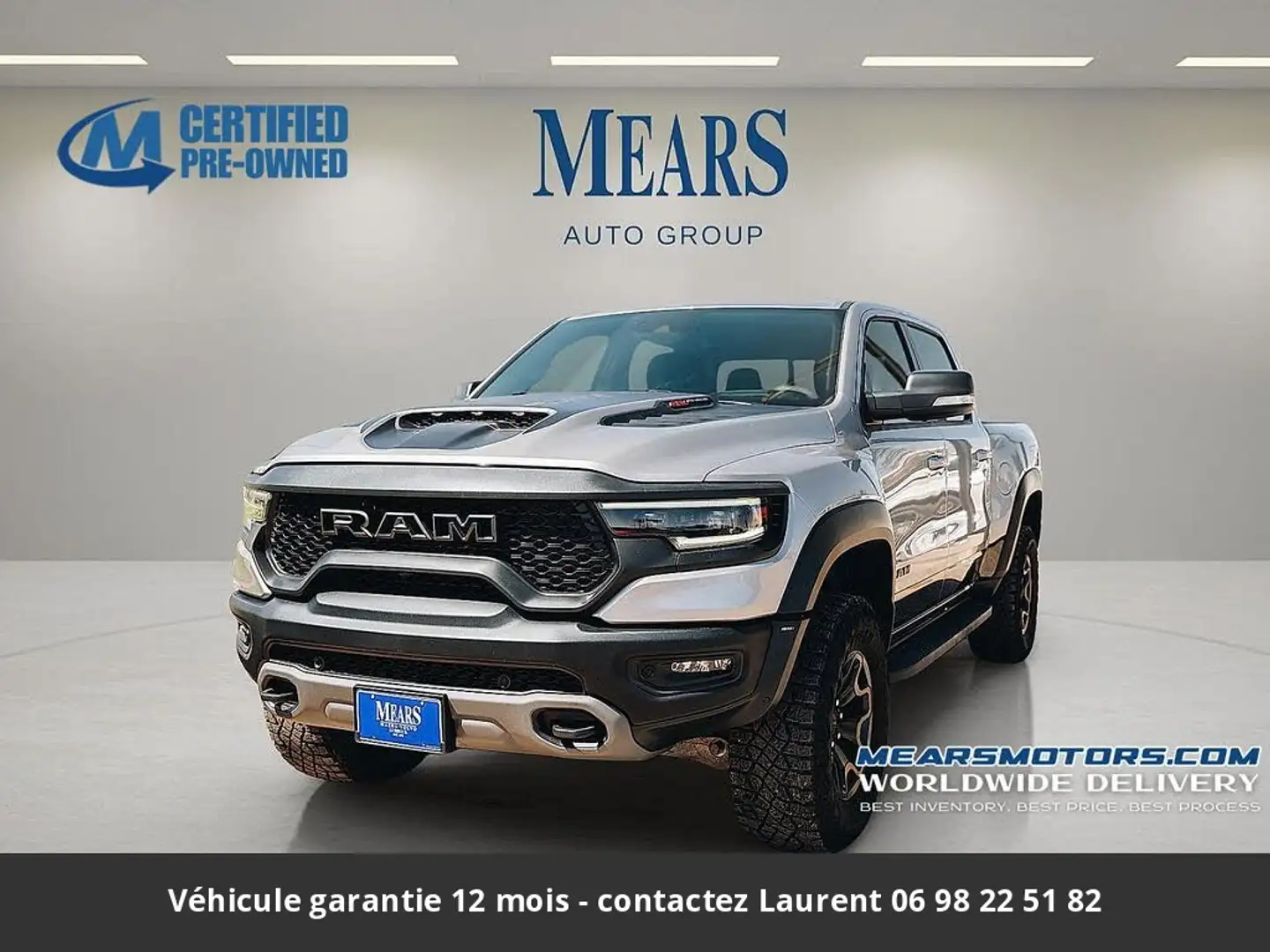 Dodge RAM TRX 702ch Crew Cab 4x4 Tout compris hors homologat Srebrny - 1