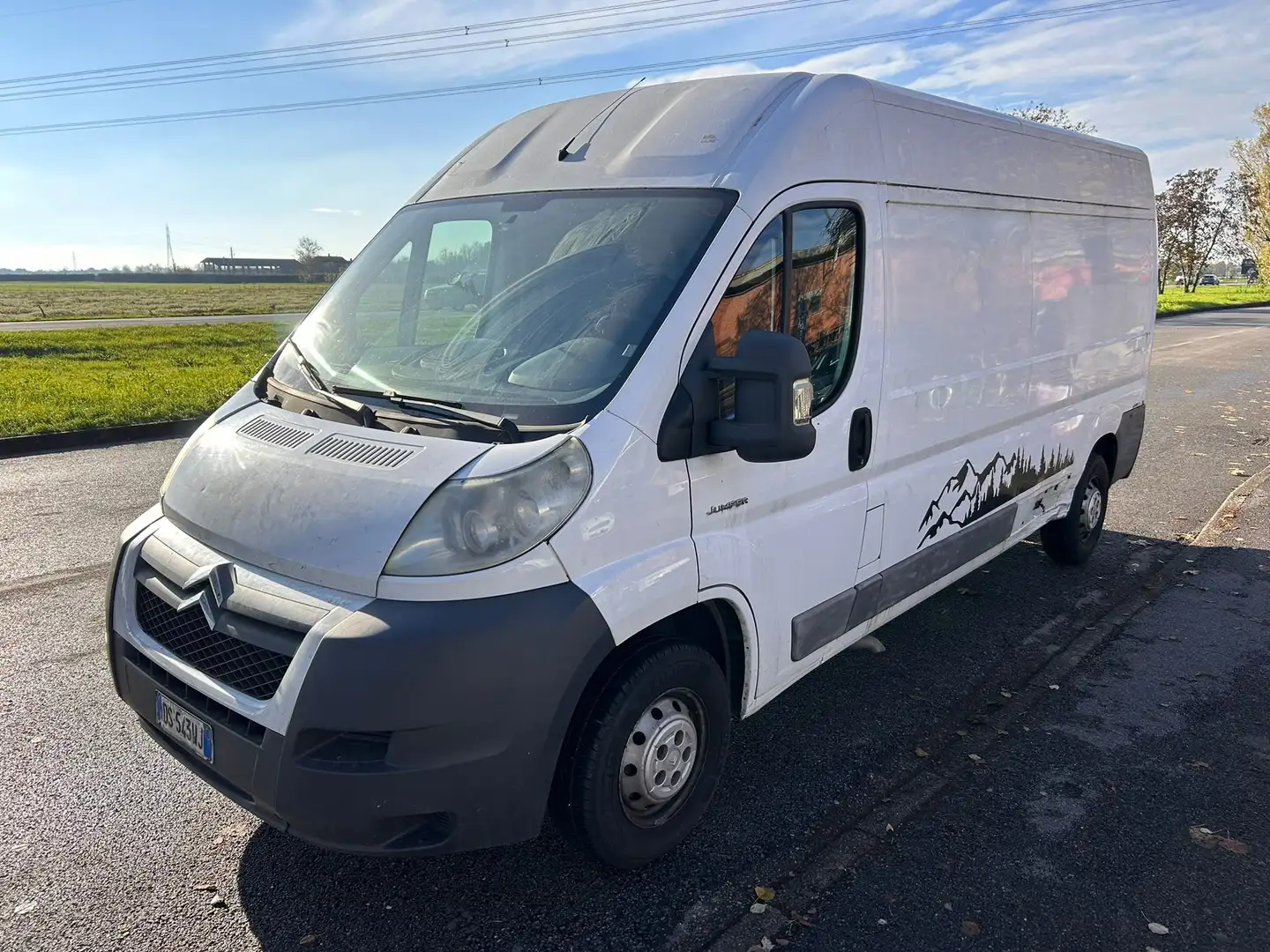 Citroen Jumper Blanc - 1