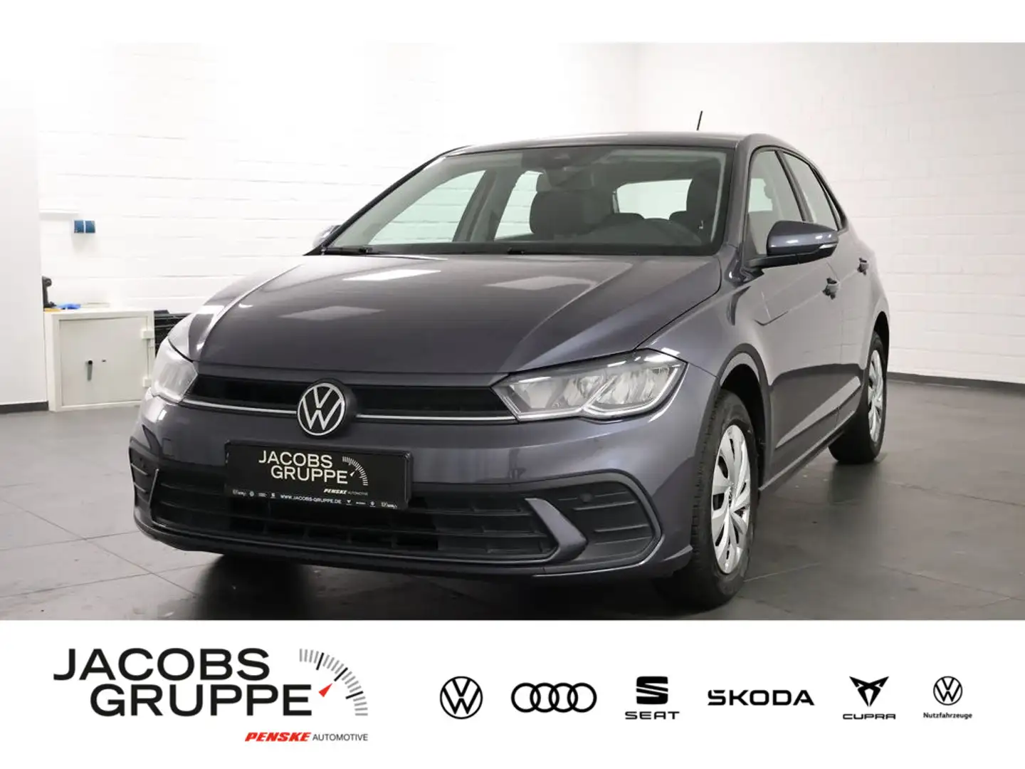 Volkswagen Polo VI 1.0 TSI Basis LED,Klima,SHZ,BC Grau - 2