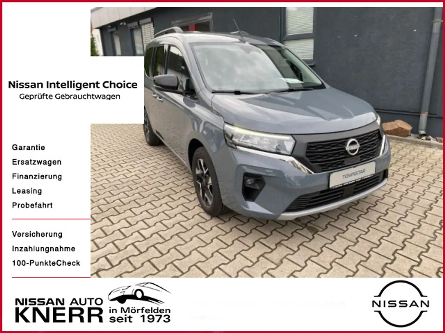Nissan Townstar Kombi DIG-T  L1 N-Connecta Navi, Klima, Gris - 1