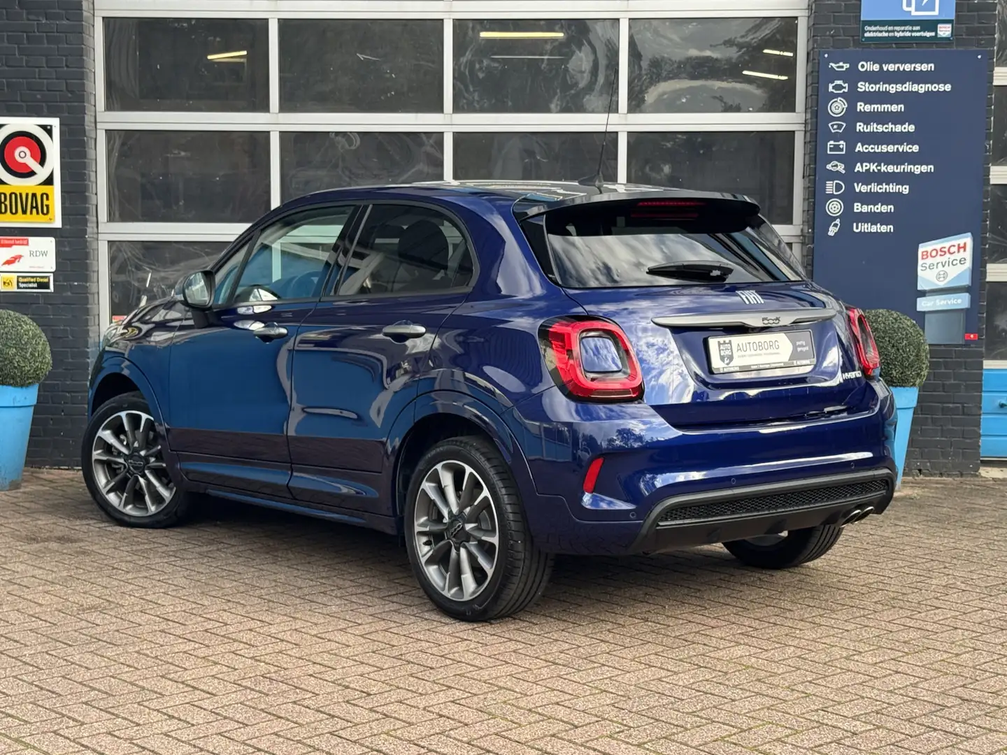 Fiat 500X 1.5 Hybrid Sport GRATIS Afleverpakket! | Achteruit Blauw - 2