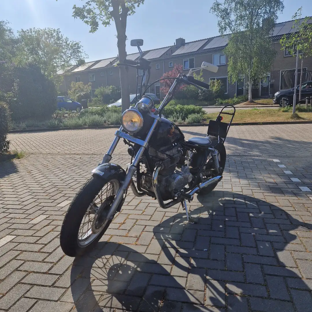 Honda CMX 450 custom bobber Zwart - 2