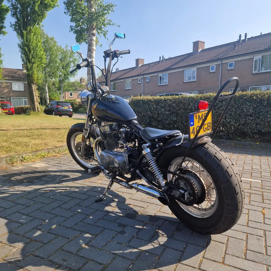 Honda CMX 450 custom bobber Zwart - 1