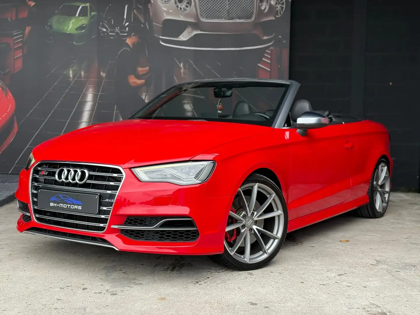 Audi S3 S3 Cabrio S tronic Rood - 1