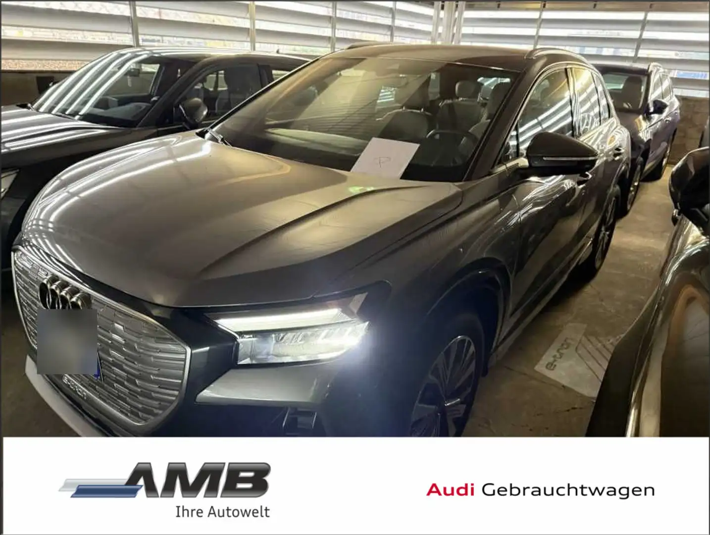 Audi Q4 e-tron Advanced 45 Leder/Assist+/vC/Navi+/RFK Gris - 1