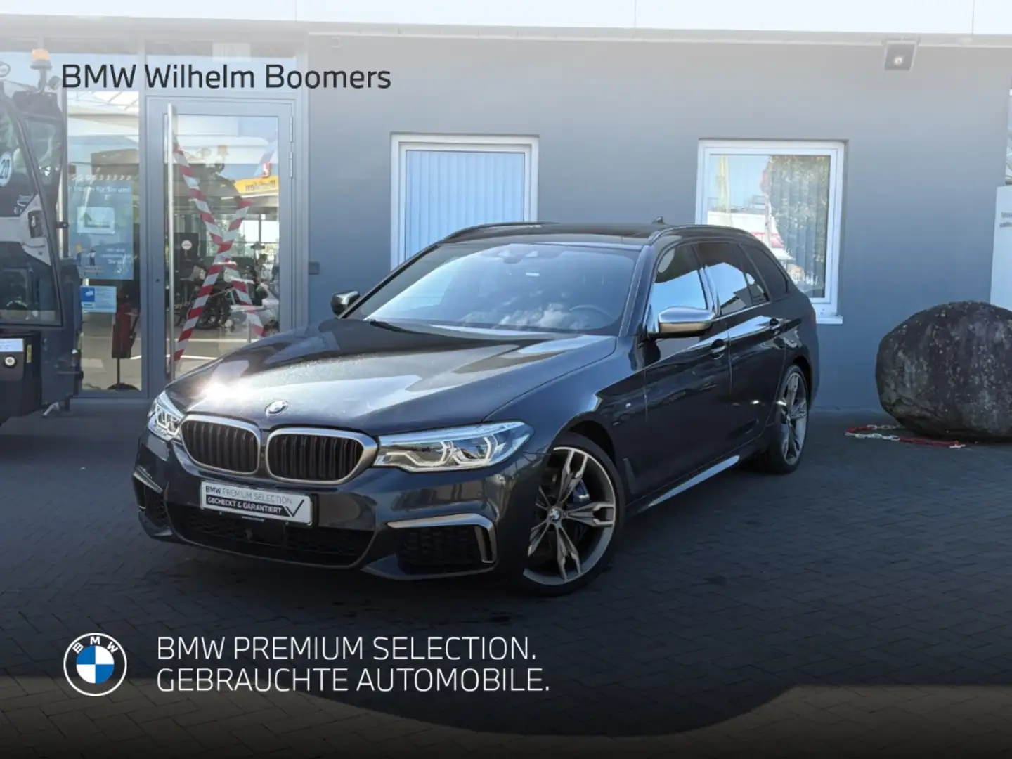 BMW 550 d Touring Laser Driv.-Assis+ Harman Grau - 1