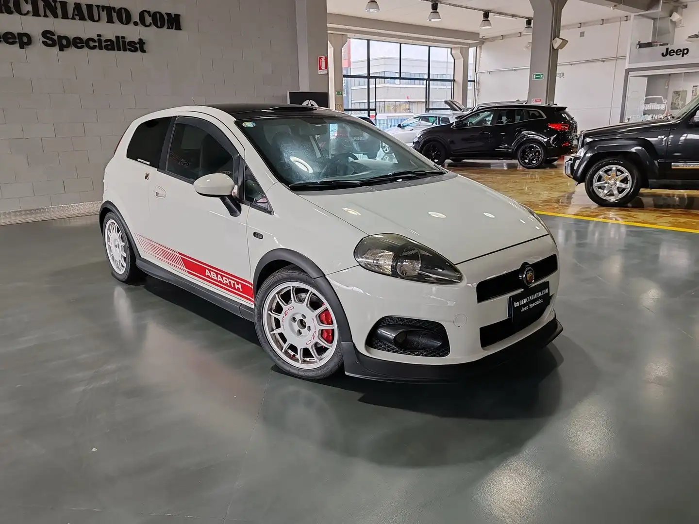 Abarth Grande Punto Grande Punto 1.4 t. t-jet 155cv 3p PROMO SETTEMBRE Blanc - 2