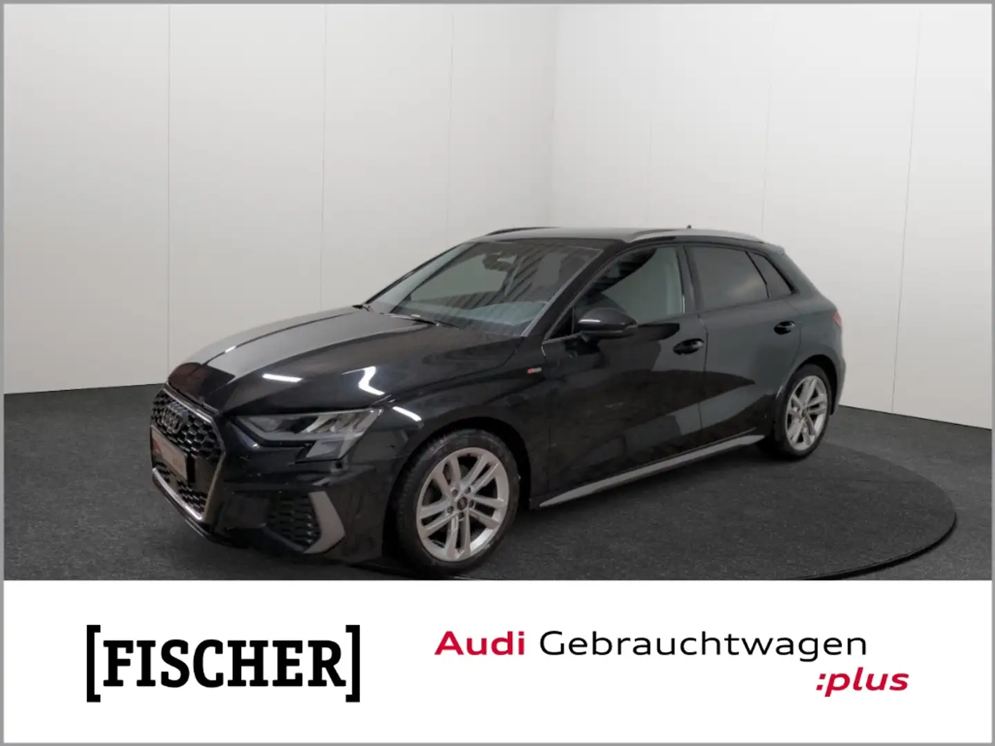 Audi A3 Sportback 35TDI S tronic S line LED Navi SHZ Rear Schwarz - 1