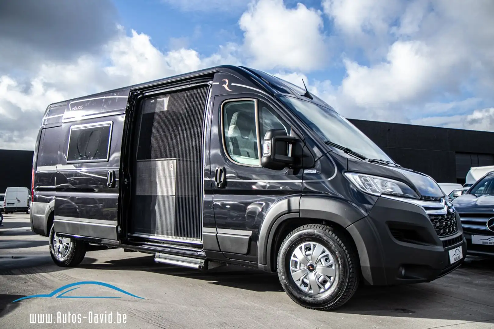 Robeta Helios 165 Kampeerwagen 2.2 HDI 3 Slaappl. / NIEUW Zwart - 1