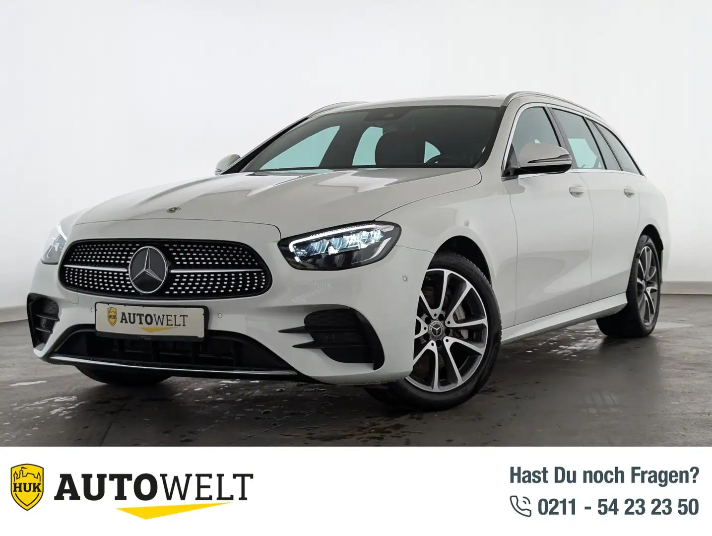Mercedes-Benz E 300 E 300 T e AMG Line (EURO 6d) LED+NAVI+GSD+AHK+ Weiß - 1