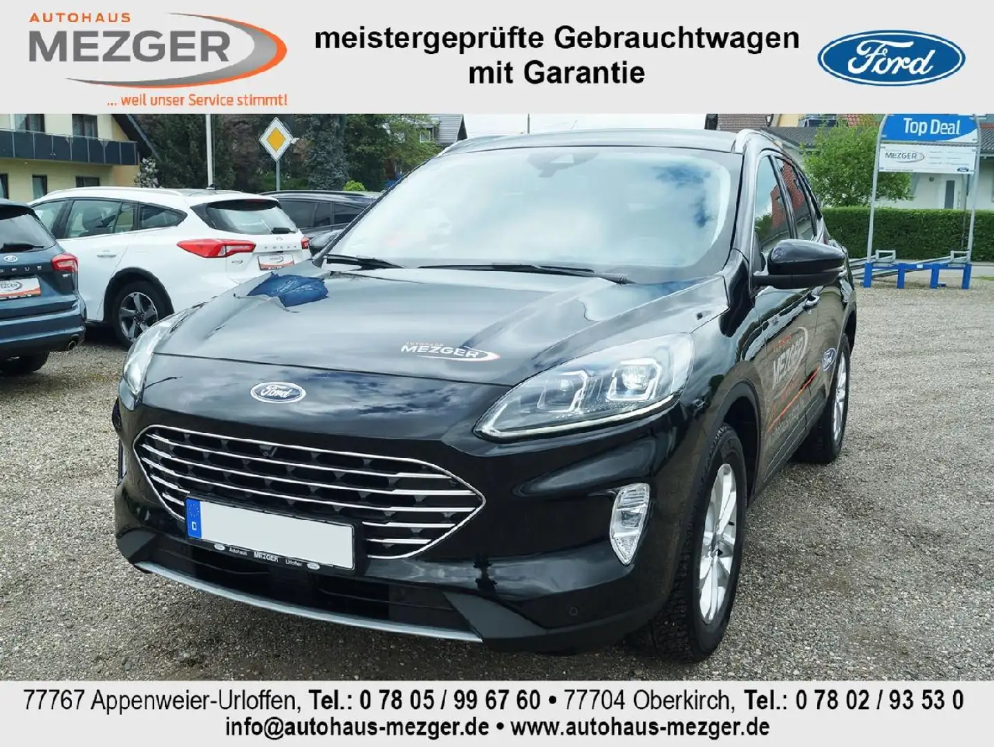 Ford Kuga Titanium X Schwarz - 1